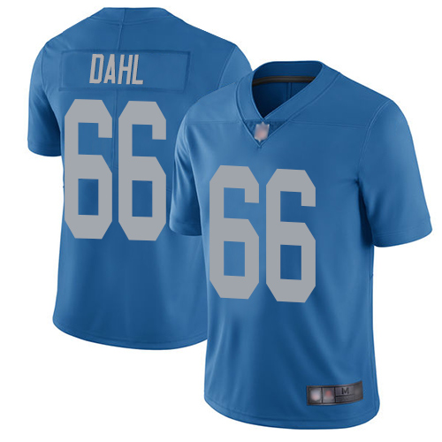 Detroit Lions Limited Blue Men Joe Dahl Alternate Jersey NFL Football #66 Vapor Untouchable->detroit lions->NFL Jersey